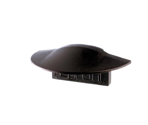 Profil Endkappe - Endkappe F-ET-01-08 Set 2 Stk, Schwarz