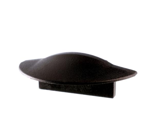 Profil Endkappe - Endkappe F-ET-01-12 Set 2 Stk, Schwarz