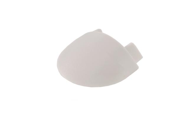 Profil Endkappe - Endkappe F-AM-01-10 Set 2 Stk, Weiß