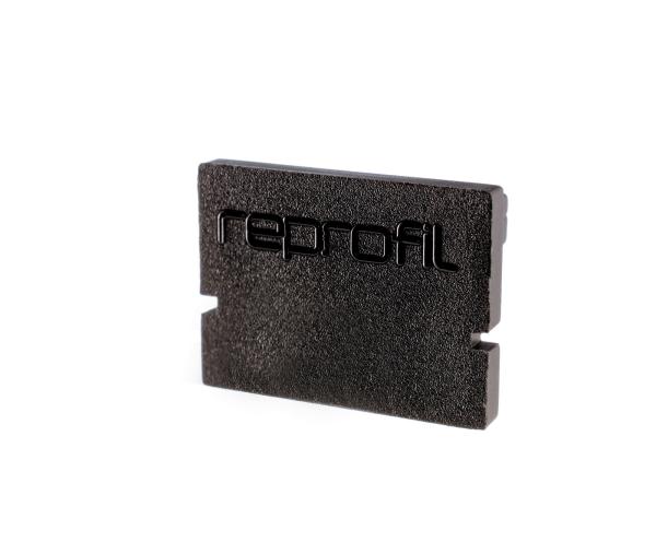 Profil Endkappe - Endkappe H-AU-01-10 Set 2 Stk, Schwarz