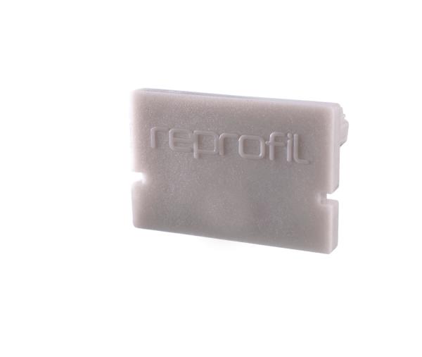 Profil Endkappe - Endkappe H-AU-01-12 Set 2 Stk, Grau