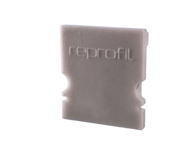 Profil Endkappe - Endkappe H-AU-02-12 Set 2 Stk, Grau