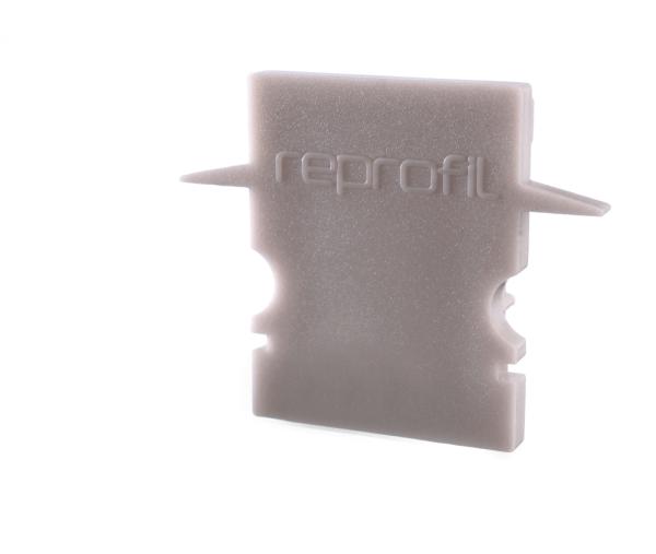 Profil Endkappe - Endkappe H-ET-02-10 Set 2 Stk, Grau