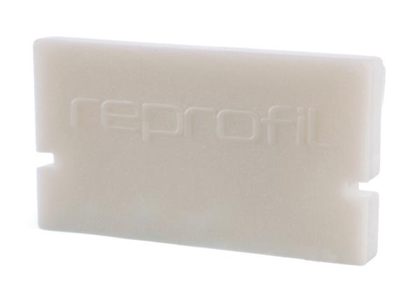 Profil Endkappe - Endkappe H-AU-01-15 Set 2 Stk, Weiß