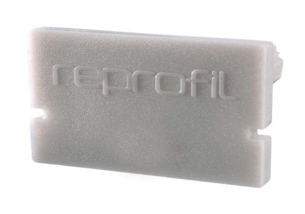 Profil Endkappe - Endkappe H-AU-01-15 Set 2 Stk, Grau