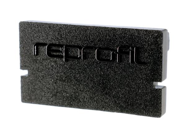 Profil Endkappe - Endkappe H-AU-01-15 Set 2 Stk, Schwarz