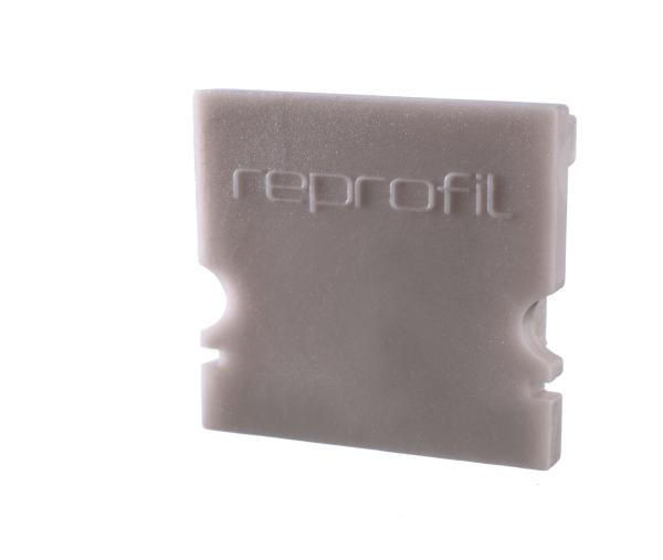 Profil Endkappe - Endkappe H-AU-02-15 Set 2 Stk, Grau
