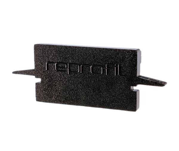 Profil Endkappe - Endkappe H-ET-01-15 Set 2 Stk, Schwarz