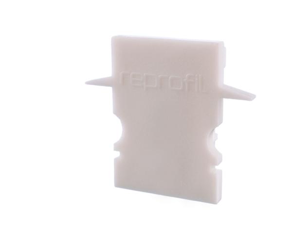 Profil Endkappe - Endkappe H-ET-02-08 Set 2 Stk, Weiß