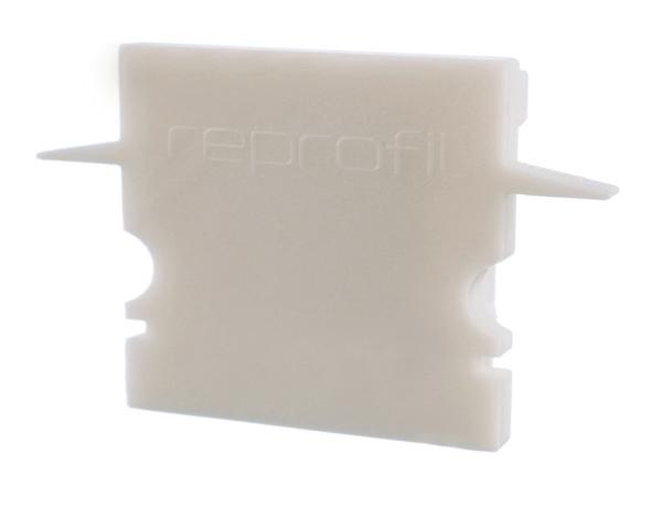 Profil Endkappe - Endkappe H-ET-02-15 Set 2 Stk, Weiß