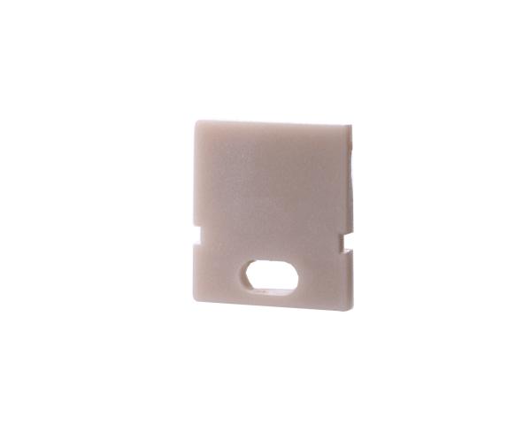 Profil Endkappe - Endkappe H-AU-01-05 Set 2 Stk, Weiß