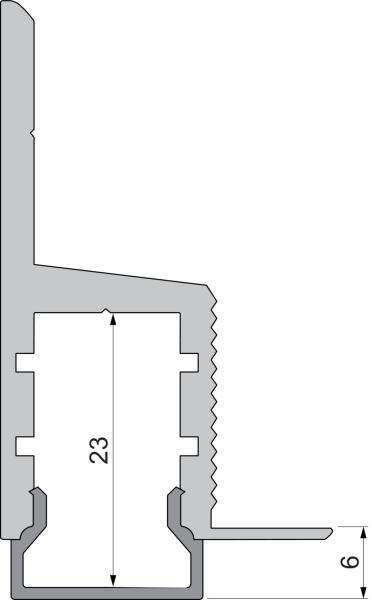 Profil Endkappe - Endkappe H-EL-03-10 Set 2 Stk, Weiß