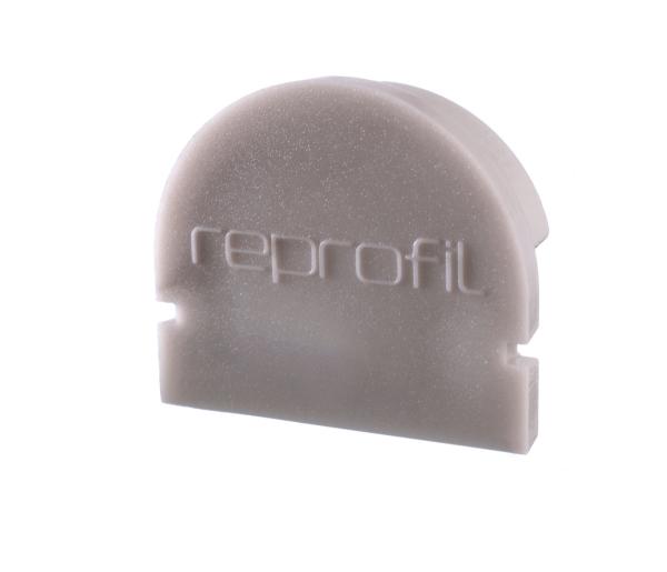 Profil Endkappe - Endkappe R-AU-01-12 Set 2 Stk, Grau