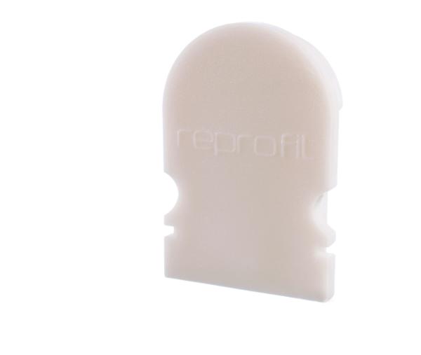 Profil Endkappe - Endkappe R-AU-02-10 Set 2 Stk, Weiß