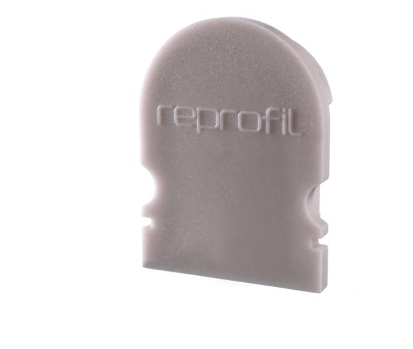 Profil Endkappe - Endkappe R-AU-02-12 Set 2 Stk, Grau