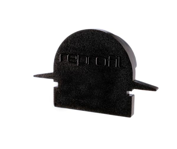 Profil Endkappe - Endkappe R-ET-01-10 Set 2 Stk, Schwarz