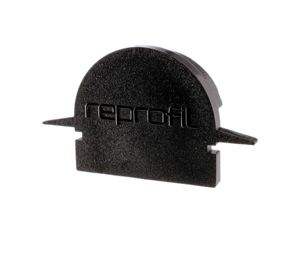 Profil Endkappe - Endkappe R-ET-01-12 Set 2 Stk, Schwarz