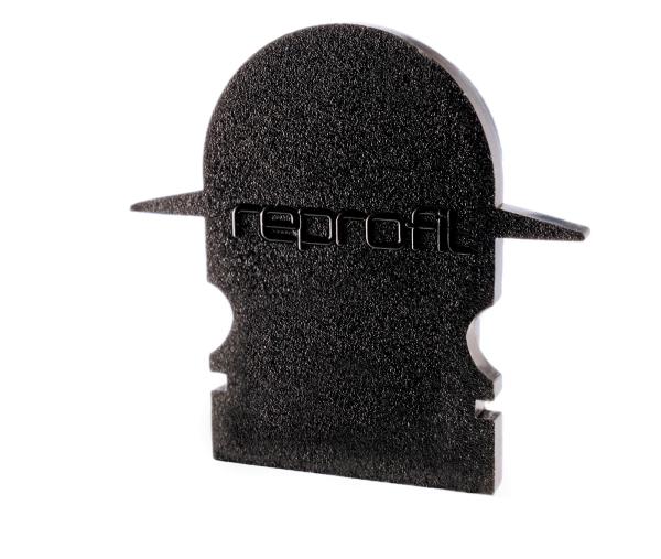 Profil Endkappe - Endkappe R-ET-02-10 Set 2 Stk, Schwarz