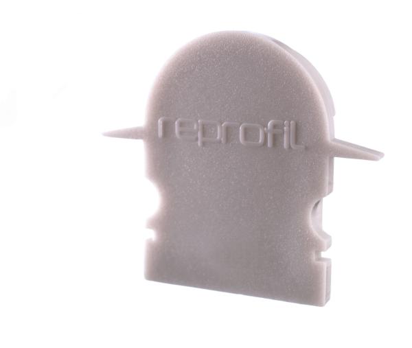 Profil Endkappe - Endkappe R-ET-02-12 Set 2 Stk, Grau