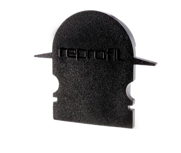Profil Endkappe - Endkappe R-ET-02-12 Set 2 Stk, Schwarz