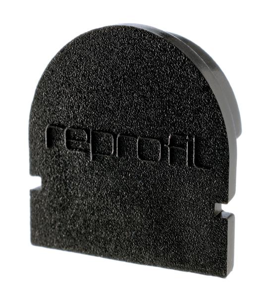 Profil Endkappe - Endkappe R-AU-01-08 Set 2 Stk, Schwarz