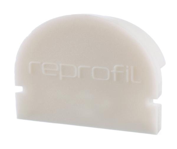 Profil Endkappe - Endkappe R-AU-01-15 Set 2 Stk, Weiß