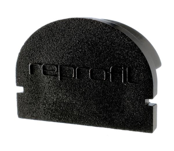 Profil Endkappe - Endkappe R-AU-01-15 Set 2 Stk, Schwarz