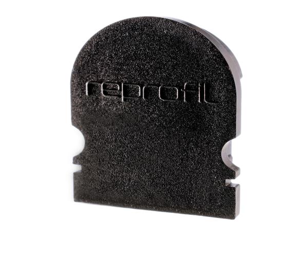 Profil Endkappe - Endkappe R-AU-02-15 Set 2 Stk, Schwarz