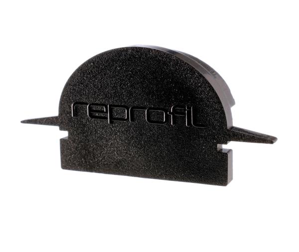 Profil Endkappe - Endkappe R-ET-01-15 Set 2 Stk, Schwarz