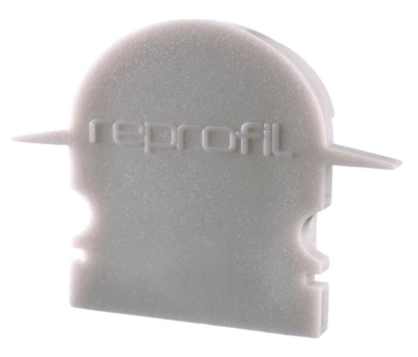 Profil Endkappe - Endkappe R-ET-02-15 Set 2 Stk, Grau