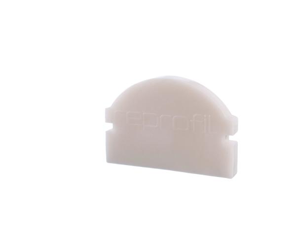 Profil Endkappe - Endkappe L-AU-01-10 Set 2 Stk, Weiß