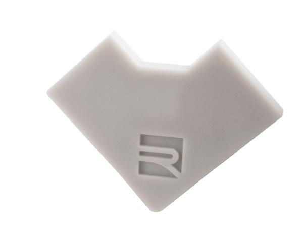 Profil Endkappe - Endkappe E-EV-02-08 Set 2 Stk, Grau