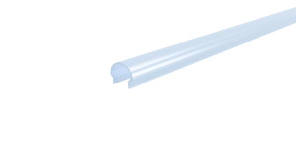 Profil Abdeckung - Abdeckung R-01-08, 1m, milchig