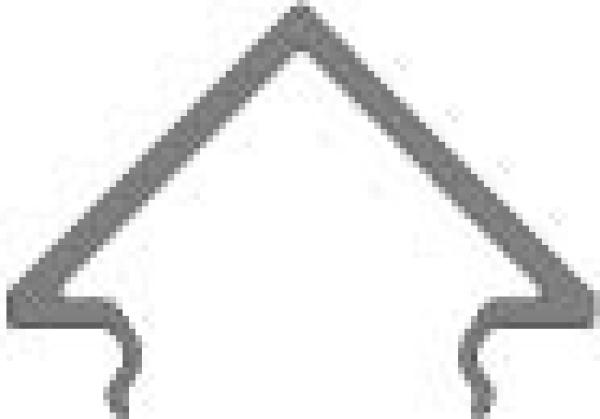 Profil Abdeckung - Abdeckung E-05-12, 2m, milchig