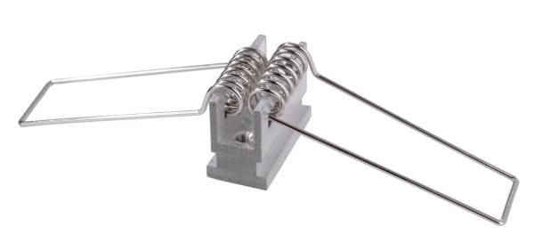 Profil Zubehör - Nutenstein mit Spannfedern Set 2 Stk