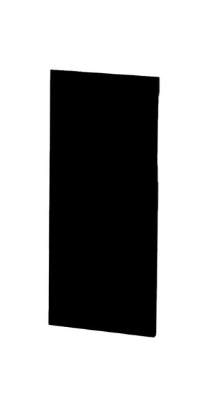 Profil Endkappe - PLANO ES Endkappe Aufbau schwarz