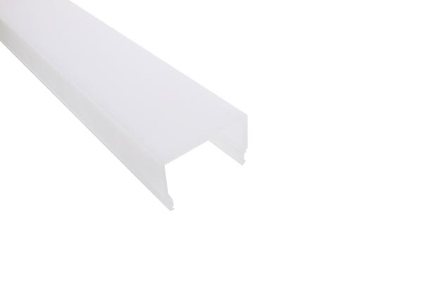 Profil Abdeckung - PLANO MS Downlight Abdeckung hoch opal, 2,5m