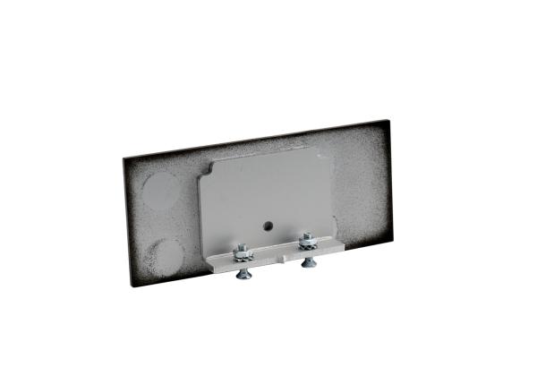 Profil Endkappe - PLANO BSH Endkappe Aufbau schwarz