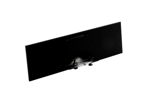 Profil Endkappe - PLANO BSH Endkappe hoch Aufbau schwarz