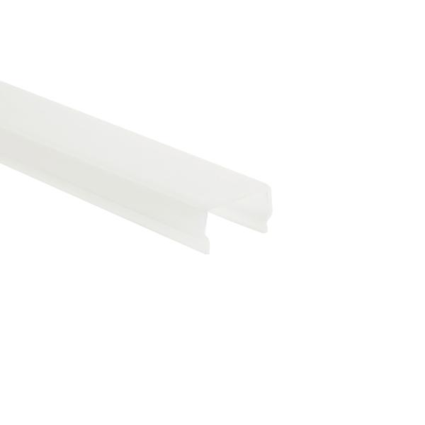 Profil Abdeckung - Combo Abdeckung, H-02-20, hoch, milchig, 1 m
