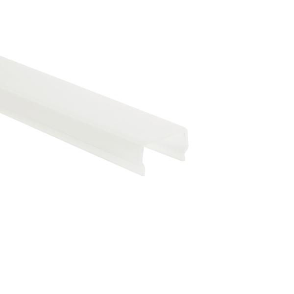 Profil Abdeckung - Combo Abdeckung, H-02-20, hoch, milchig, 2 m