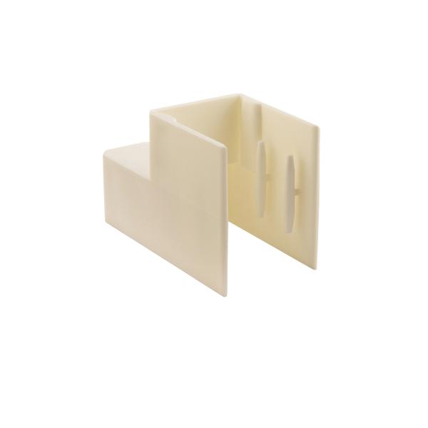 Profil Zubehör - Combo Beton Verbindungsstück Montageprofil - Trafoprofil, weiß