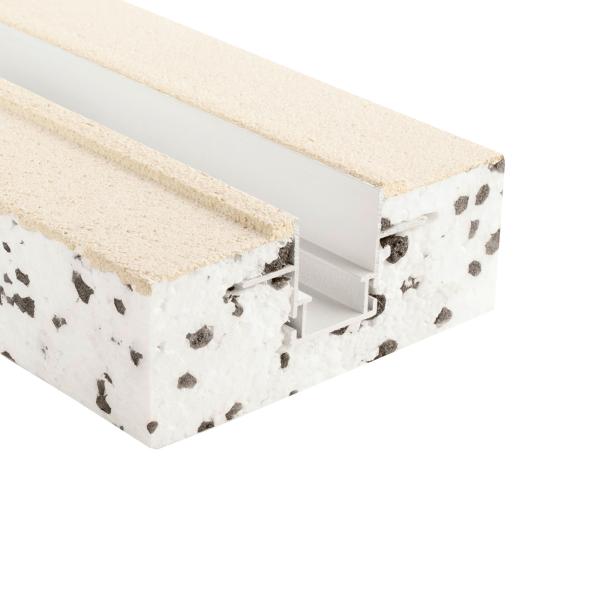 Profil - Combo Dämmung Montageprofil 2 m, weiß
