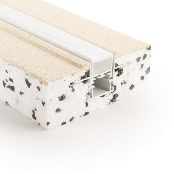 Profil - Combo Dämmung Montageprofil 2 m, weiß