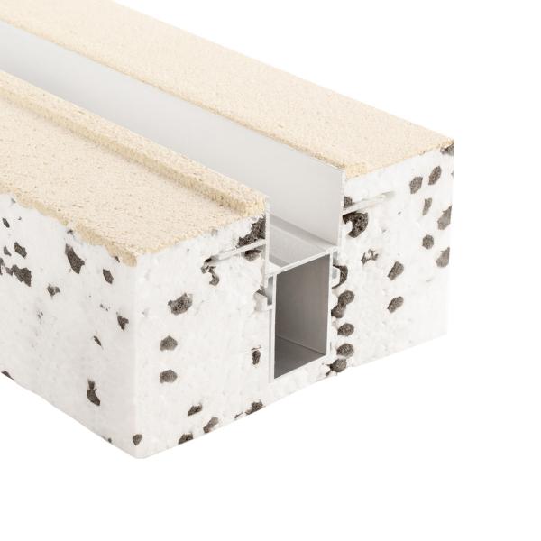 Profil - Combo Dämmung Trafoprofil 1 m, weiß