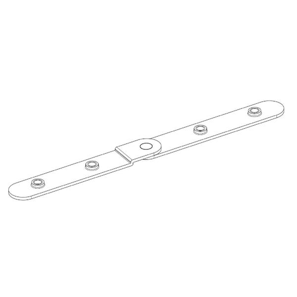 Profil Zubehör - Combo Verbinder Set 2 Stk. mit Winkelgelenk 0/20-160°, aluminium natur