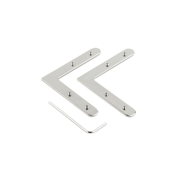 Profil Zubehör - Combo Verbinder Set 2 Stk. 0/90, aluminium natur