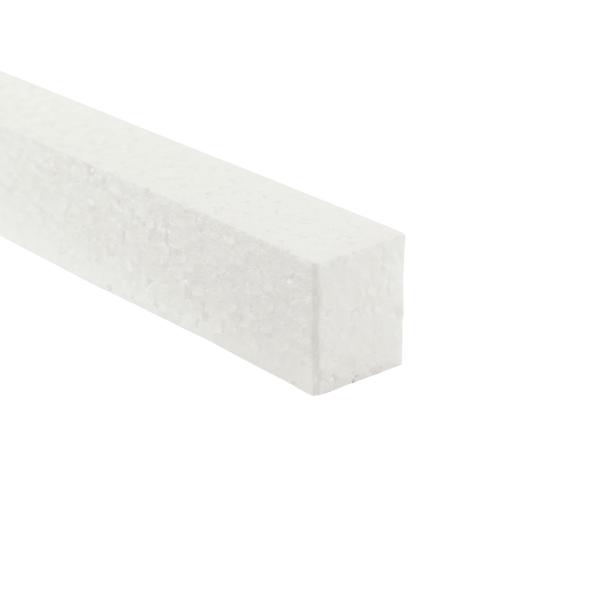 Profil Zubehör - Combo Putzleiste - Bündig, Styropor 24x29x1000, weiß