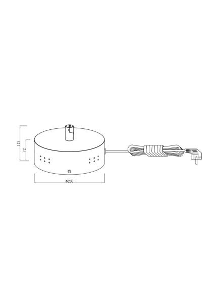 Floor&Ceiling feedinbox, incl. Driver and Powercord