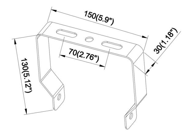 bracket, fixed Bekale 200